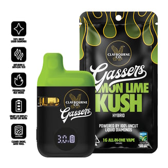 Claybourne — Lemon Lime Kush - Gassers