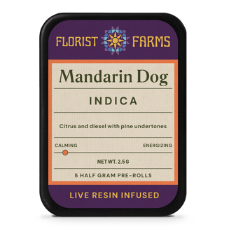 Mandarin Dog [.5g] by Florist Farms