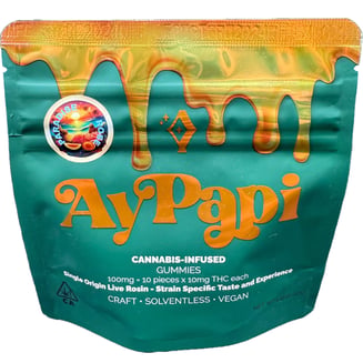 Paradise Rose Single Origin Gummies [10pk] (100mg) by AyPapi