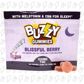mg 1:1 Blissful Berry [20pk] (100mg THC/100mg CBN)