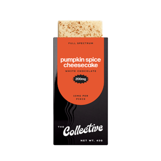 Pumpkin Spice Cheesecake White Chocolate [1 bar] (200mg THC)