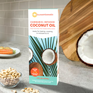Infused Coconut Oil [8pk] (100mg) by Culinary Canna Co.