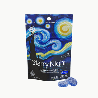 Starry Night [10pk] (100mg THC/50mg CBN) by Solis