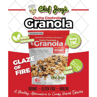 Glaze of Fire Granola by Chef Joey's Edibles