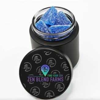 Bussin' Blueberry Lemonheadz [10pk] (100mg) by Zen Blend Farms