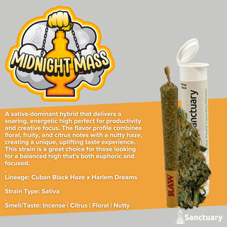 Pre-Roll - Midnight Mass [1g] by Sanctuary