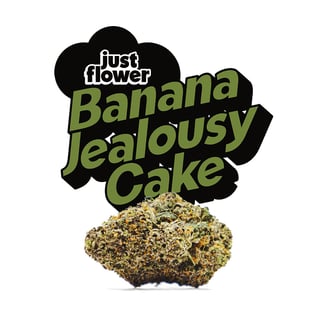 Banana Jealousy Cake by Just Flower