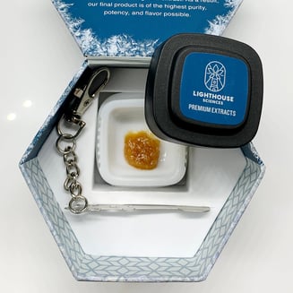(Live Resin) Farkas Super Boof HTE Terp Sugar [.84g] by Lighthouse Sciences