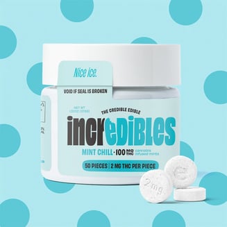 Chill Mints [50pk] (100mg) by incredibles