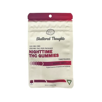 Nighttime Berry Medley (100mg CBN/200mg THC) by Shattered Thoughts