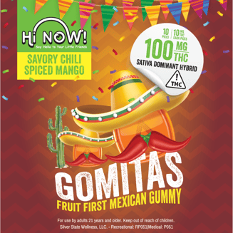 Gomitas Spicy Mango (100mg) by Hi Now