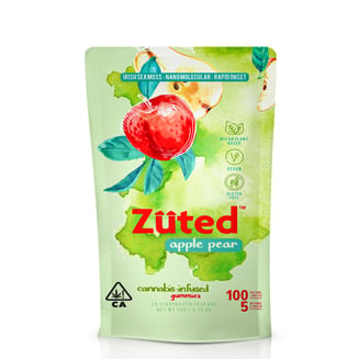 Apple Pear CBD 1:1 (100mg CBD / 100mg THC) by Zuted