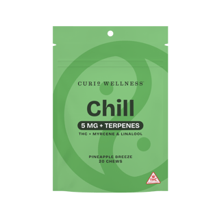 Chill Pineapple Breeze [20pk] (100mg) by Curio Wellness
