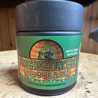 Dark Chocolate [10pk] (50mg) by Emerald Rose