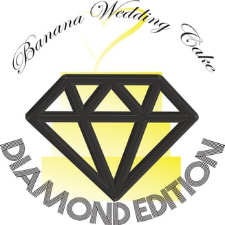Banana Wedding Cake by Tilted