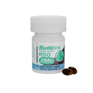Buddies Brand: 25mg Indica [40ct] (1000mg)
