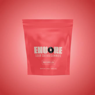 Sour Watermelon - Sativa [10pk] (100mg) by Encore Edibles