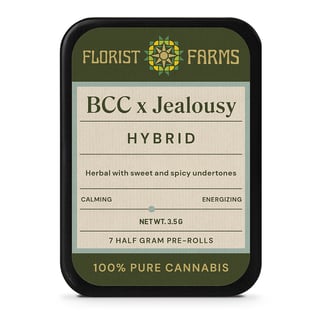 BCC x Jealousy [.5g] by Florist Farms