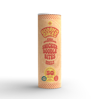 High Dose Snickerdoodles [5pk] (250mg) by Bubby's Baked