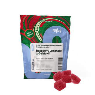 Raspberry Lemonade x Gelato 41  [10pk] (100mg) by MFNY