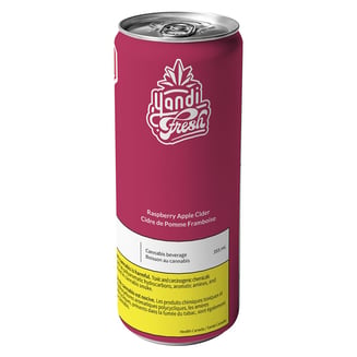 Yandi Fresh THC Infused Raspberry Apple Cider [355ml] (10mg) by Yandi Fresh