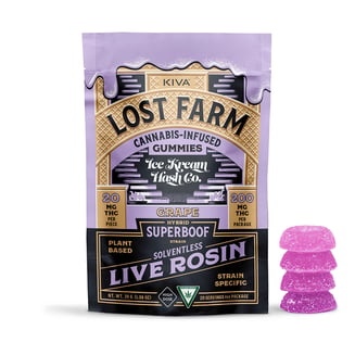 Grape x Superboof [10pk] (200mg) by Lost Farm