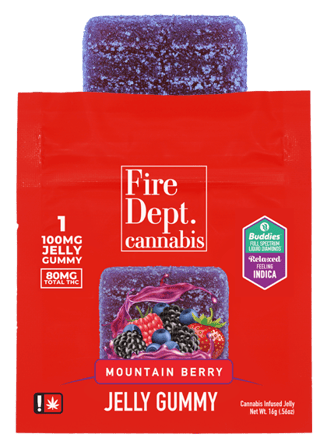 Berry - Sativa (87mg) by Fire Dept.