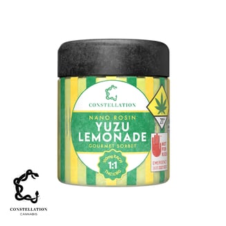 Yuzu Lemonade [4oz] (100mg THC/100mg CBG) by Constellation Cannabis