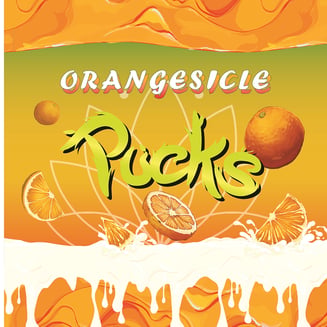 Orange Cream (100mg) by Pucks Cannabis Confections