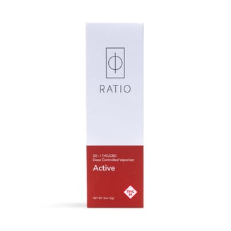 Active 20:1 Dose Controlled Vape [500mg] by RATIO