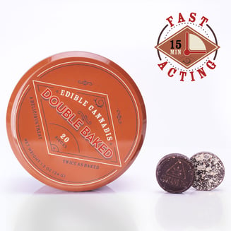 Gingerbread Chocolate [20pk] (100mg) by Double Baked