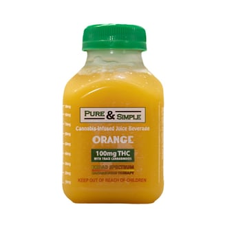 Just Orange [8oz] (100mg) by Pure & Simple