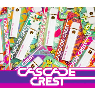 1:1 Blackberry Kush [1000mg] by Cascade Crest
