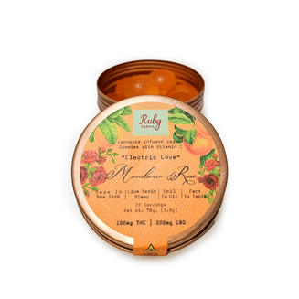 Mandarin Rose [20pk] (200mg CBD/100mg THC) by Ruby Farms