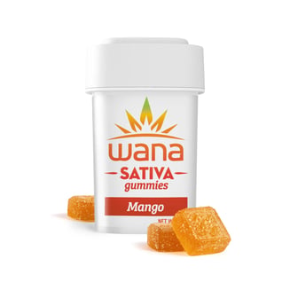 Mango - Sativa [10pk] (100mg) by Wana