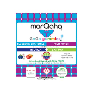 Mixed: Blueberry Chamomile x Fruit Punch [10pk] (100mg) by marQaha