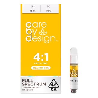 CARE BY DESIGN — 4:1 Vape Cartridge, 1 gram