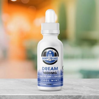 1:1 Dream - Cool Mint [30ml] (1000mg CBD/1000mg CBN) by Windy Village