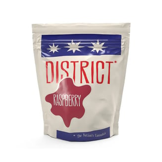Raspberry [10pk] (200mg) by District Cannabis