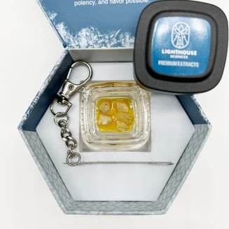 (live Resin) Lemon Cherry Pie x Girl Crush Cryo Htfse Diamonds [.84g] by Lighthouse Sciences