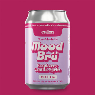 Raspberry Vanilla Spritz by Mood Bru