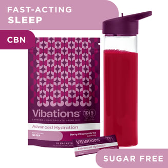Berry Chamomile Tea [10pk] (100mg THC/50mg CBN) by Vibations