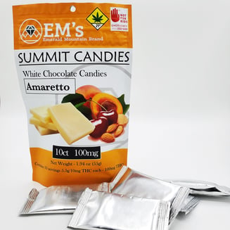 Amaretto [10pk] (100mg) by Emerald Mountain