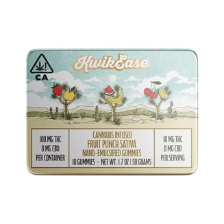 Kwik Ease: Fruit Punch [10pk] (100mg)