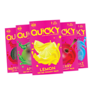 Blue Razz [10pk] (100mg) by Quicky