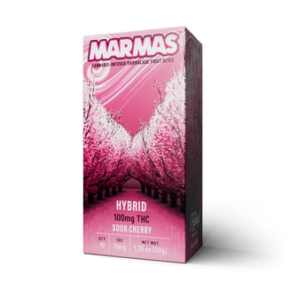 Sour Cherry [10pk] (100mg) by Marmas