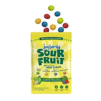Joy Bombs Sour Fruit - 100mg THC (20pk / 5mg THC ea) by Joy Bombs by Joyibles