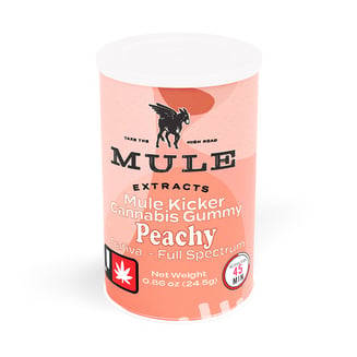 Peach Kicker - Sativa (50mg) by Mule Extracts