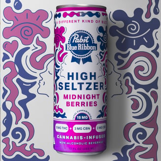 Pabst Blue Ribbon — Midnight Berries