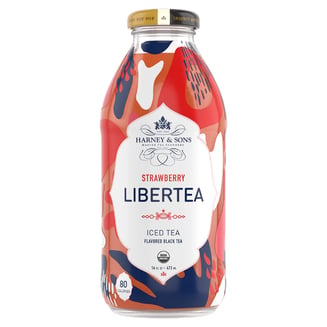 Strawberry Libertea [16oz] (10mg THC) by Harney Brothers Cannabis